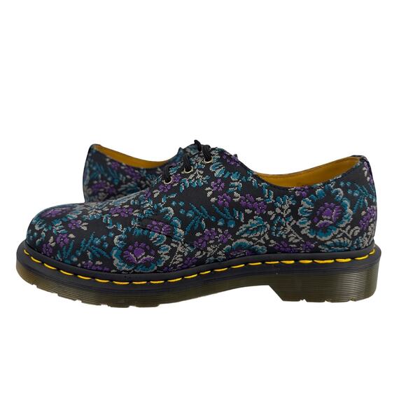 Dr. Martens 1461 Oxford Shoes Floral Jacquard Women's US 10, Mens 9 RARE! - Picture 2 of 11